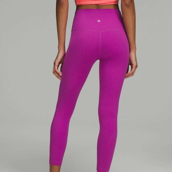 Lululemon Align High-Rise Pant 25" Vivid Plum- 2022 Release - Picture 3 of 13